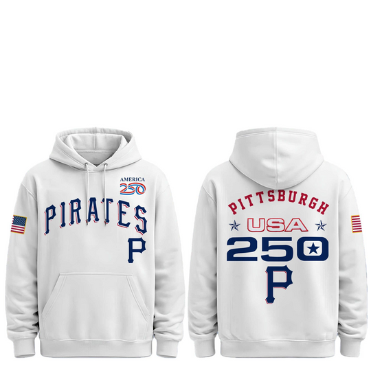Discover 2026 Pirates Celebration USA 250 Anniversary Hoodie