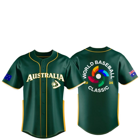Discover Australia 2026 World Baseball Classic Jersey