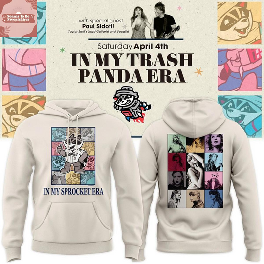 Rocket City Trash Panda 2026 In My Sprocket Era Hoodie