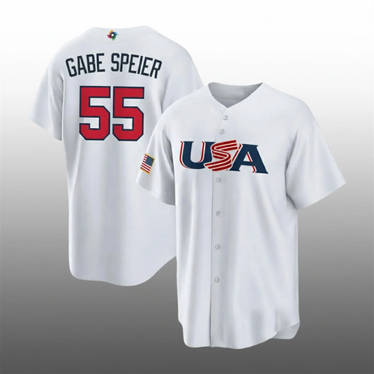 Discover 2026 Gabe Speier Team USA World Baseball Jersey