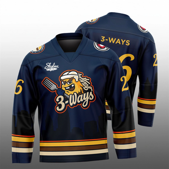 Discover 2026 Cincinnati Cyclones x Skyline Chili 3 Ways Hockey Jersey