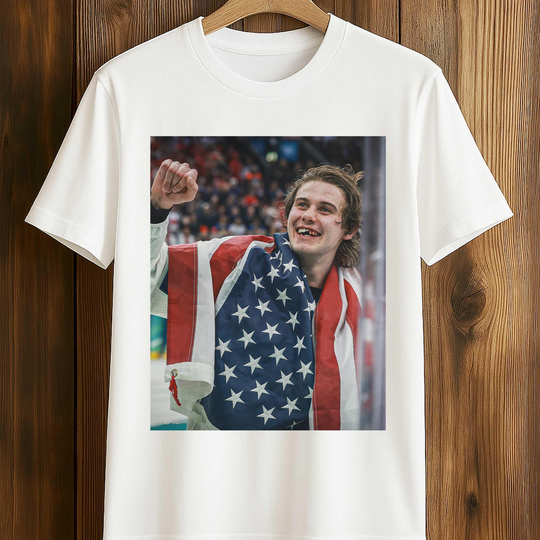 Discover Jack Hughes USA Hockey Shirt