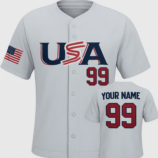 Captain America Aaron Judge Usa Baseball Jersey 2026