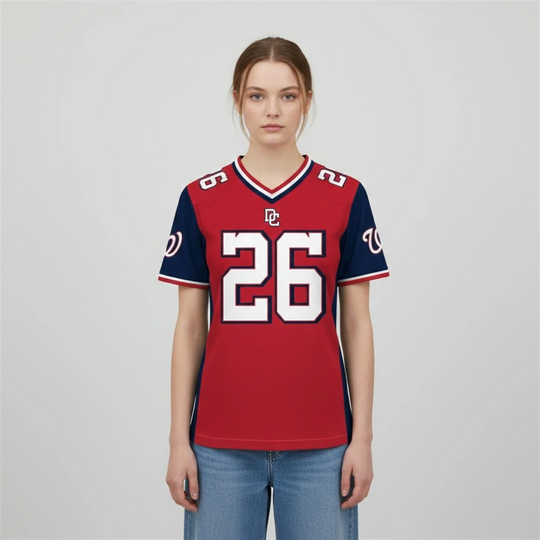 Washington Nationals Football Jersey 2026