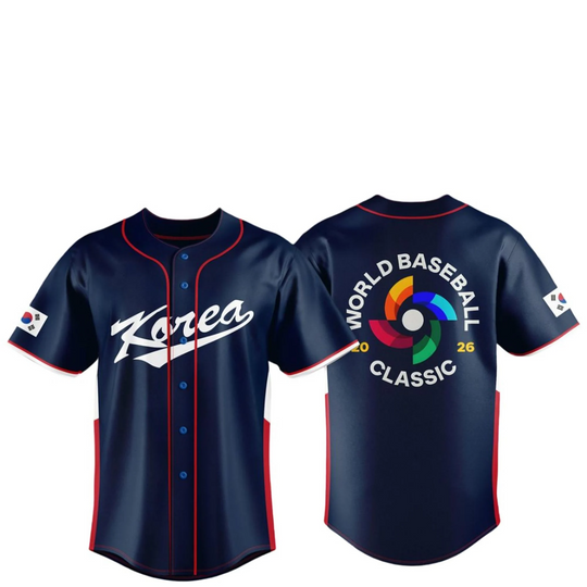 Discover Korea Team 2026 World Baseball Classic Jersey