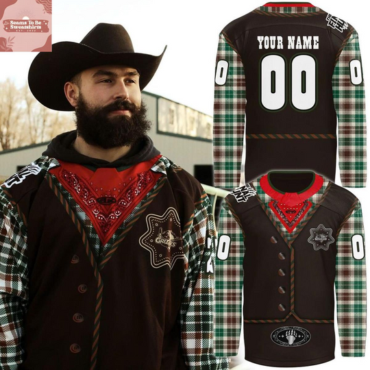 Utah Grizzlies x Wild West Night 2026 Personalized Hockey Jersey