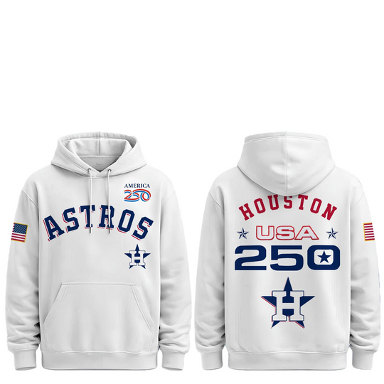 Discover 2026 Astros Celebration USA 250 Anniversary Hoodie