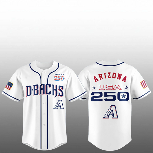 Discover 2026 Diamondbacks Celebration United States of America 250 Anniversary Jersey