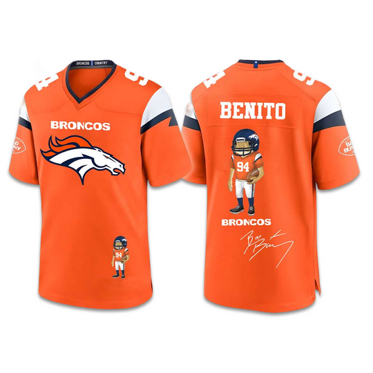 Broncos Bad Bunny Concho Super Bowl 2026 Jersey