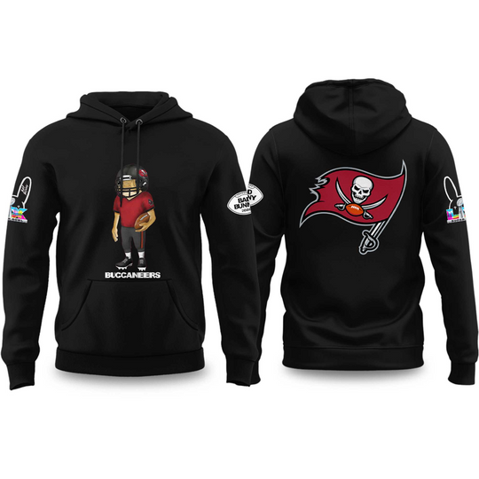 Buccaneers Bad Bunny 2026 Super Bowl Concho Football Hoodie
