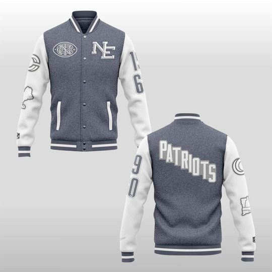 New England Patriots x Rob Gronkowski Super Bowl 2026 Baseball Jacket