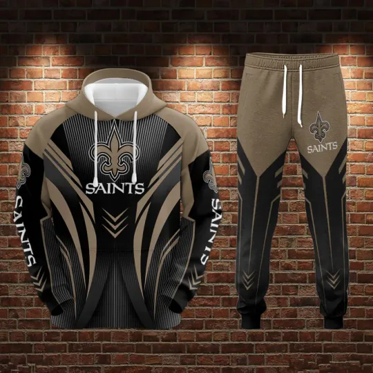 New Orleans Saints Hoodie Joggers Set