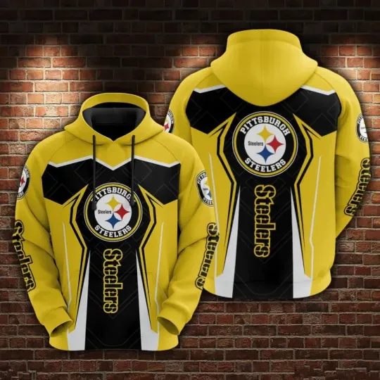 Discover Pittsburgh Steeler Hoodie Joggers Set