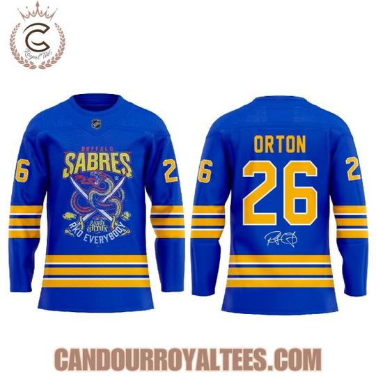 Randy Orton Buffalo Sabress Hockey Jersey