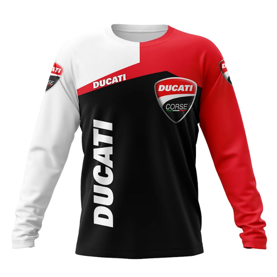 Ducati 3D Long Sleeve Shirt Racing