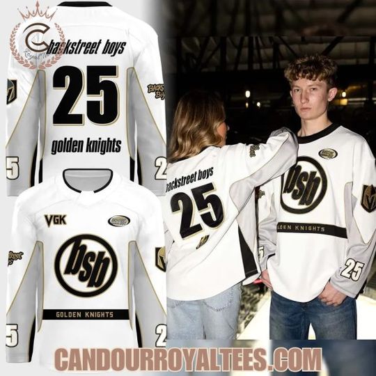 Discover Vegas Golden Knightss x Backstreet Boys Hockey Jersey