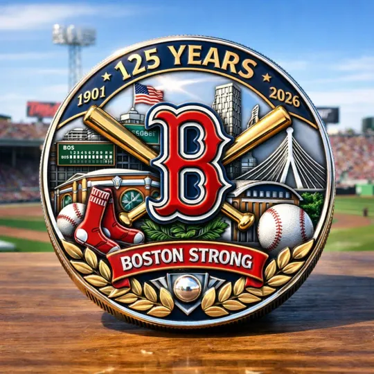 Boston Red Sox 125th Anniversary Commemorative Coin