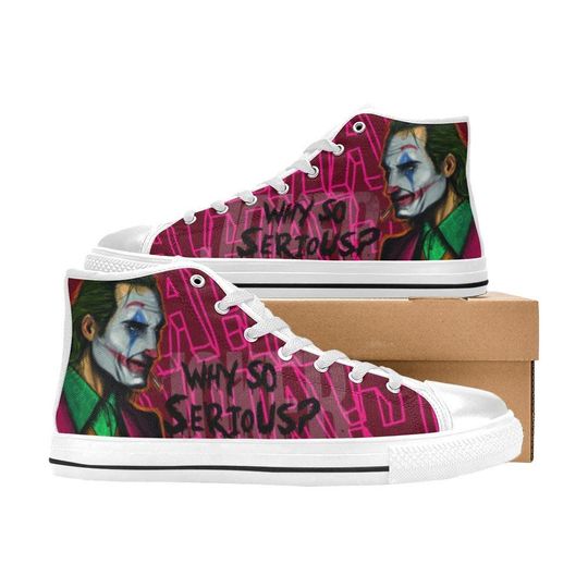 Discover Joker High Top Shoes Sneakers, Birthday Gift for Friends