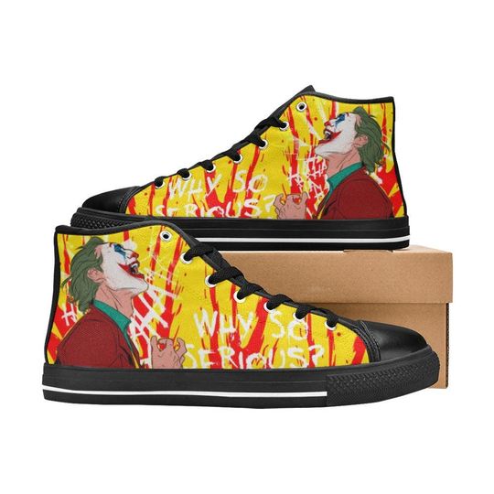 Discover Joker High Top Shoes Sneakers, Birthday Gift for Friends