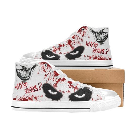 Discover Joker High Top Shoes Sneakers, Birthday Gift for Friends
