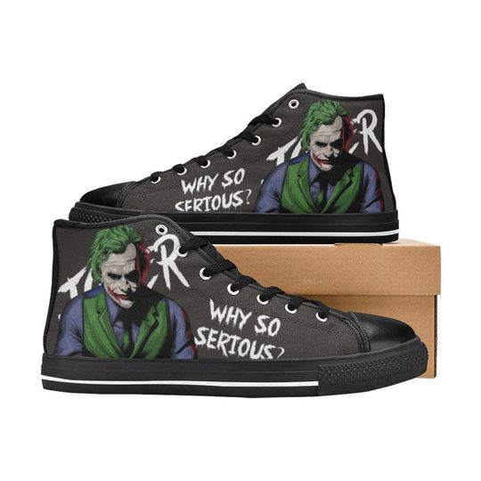 Discover Joker High Top Shoes Sneakers, Birthday Gift for Friends