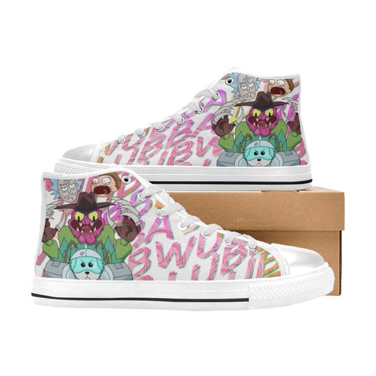 Rick and Rickandmorty High Top Shoes Sneakers