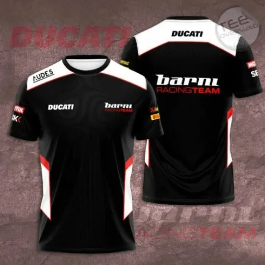 Barni Racing Team 3D T-Shirt, Moto Shirt Gift For Fans