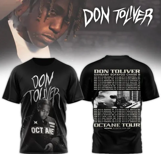 Discover Rare Don Toliver Octane 3D Unisex Shirt