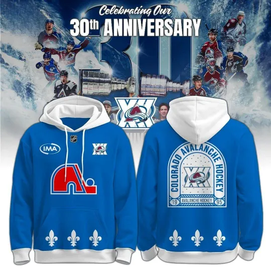 Discover Avalanche x Nordiques Revival Limited Edition Hoodie