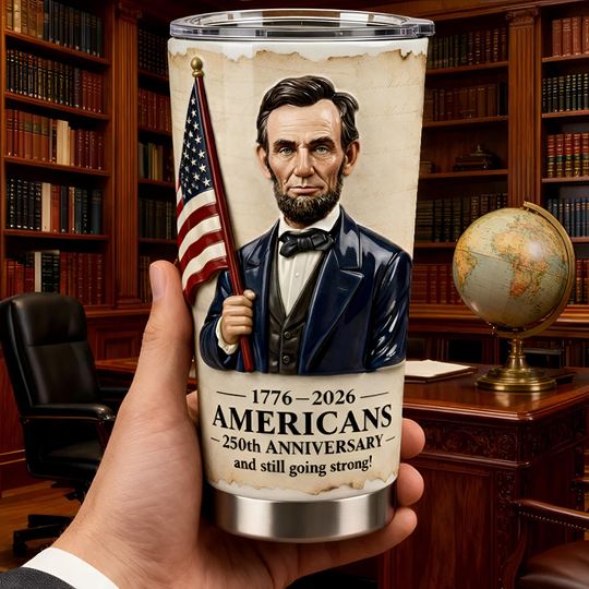 Discover Custom President Usa 250th Anniversary 3d Effect Tumbler, Theodore Roosevelt Patriotic freedom Tumbler, 1776-2026 America Commemorative Cup