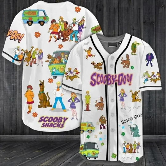 Discover Scooby Doo And Friends Scooby Snacks Gift For Fan Baseball Jersey Shirt