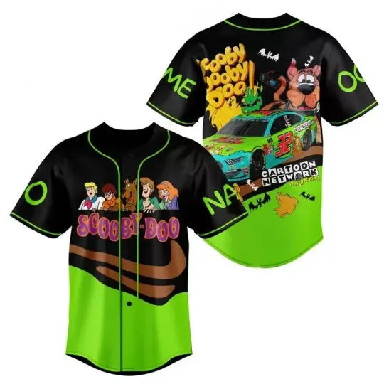 Discover Personalized Scooby Doo Love Baseball Jersey Shirt