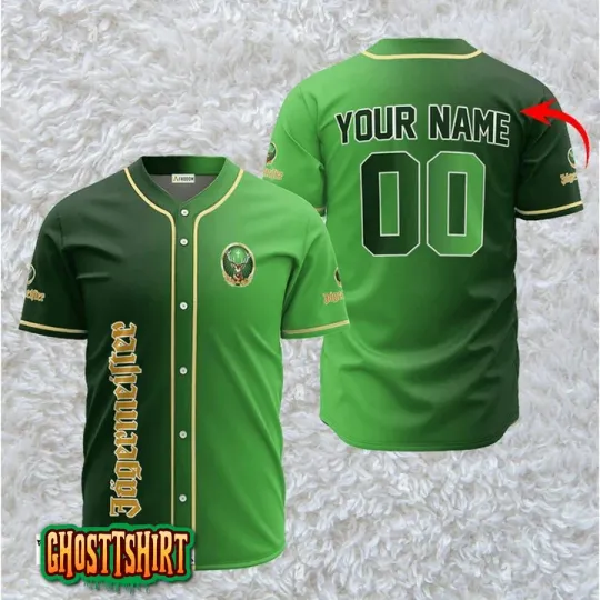 Discover Personalized Gradient Jagermeister Adult_Youth Baseball Jersey Shirts