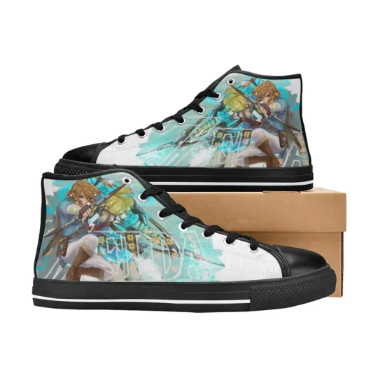 Discover Custom High Tops The Legend of Zelda Sneaker Canvas Women Shoes