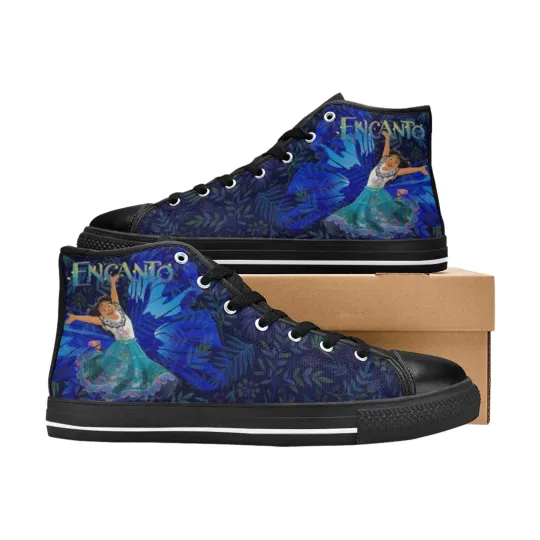 Discover Custom Encanto High Tops Sneaker Canvas Women Shoes