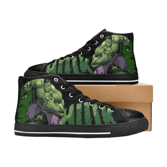 Discover Hulk High Top Shoes Sneakers, Birthday Gift for Him Her