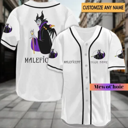 Discover Maleficent Adult_Youth Baseball Jersey Shirts Gift For Fans