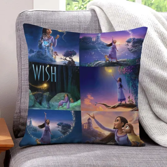 Discover Wish Pillow Cover, Throw Pillowcase