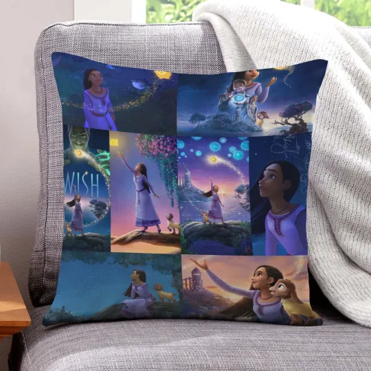 Discover Wish Pillow Cover, Throw Pillowcase, Comfortable Pillow Slip