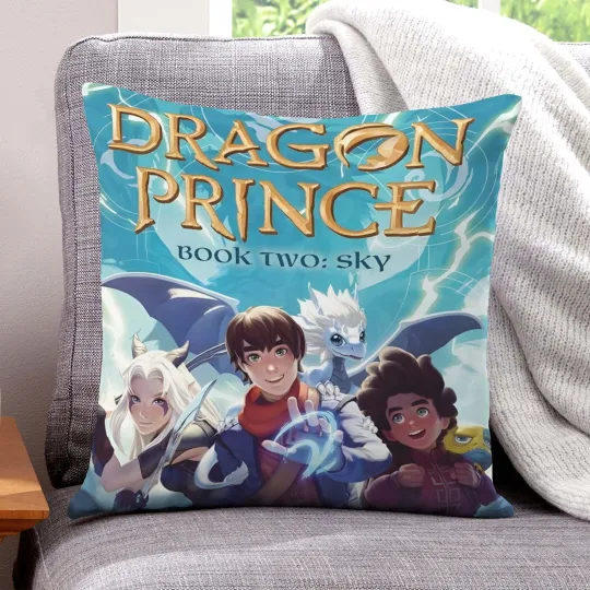 Discover The Dragon Prince Season 2 Square Pillow Cover