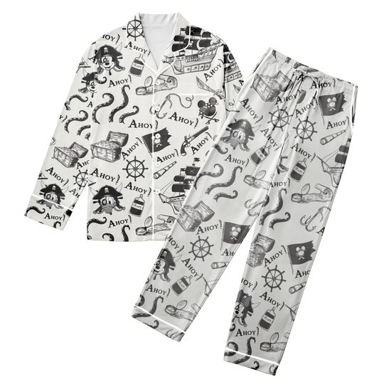 Discover Disney Cruise Pajamas Set, Mickey and Friends Cruise Sleepwear, Family Matching Loungewear, Vacation PJs Gift