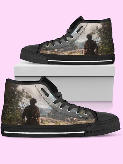 Discover Expedition 33 High-Top Shoes: Video Game Converse Inspired Sneakers for Women, Men, and Kids