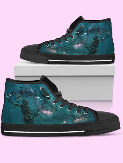 Discover Expedition 33 High-Top Shoes: Video Game Converse Inspired Sneakers for Women, Men, and Kids