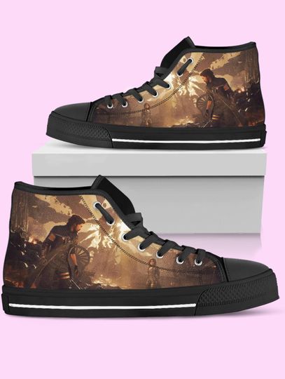 Discover Expedition 33 High-Top Shoes: Video Game Converse Inspired Sneakers for Women, Men, and Kids