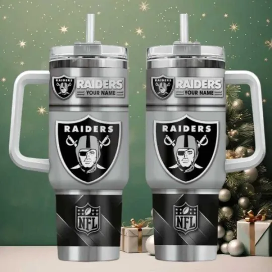 Discover Personalized Las Vegas Football Team Raiderss 40 Oz Tumbler Gift for Fans