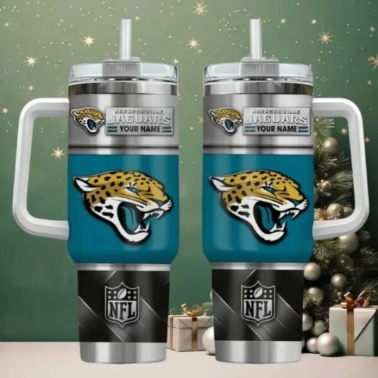 Personalized Jacksonville Football Team Jaguarss 40 Oz Tumbler Gift for Fans