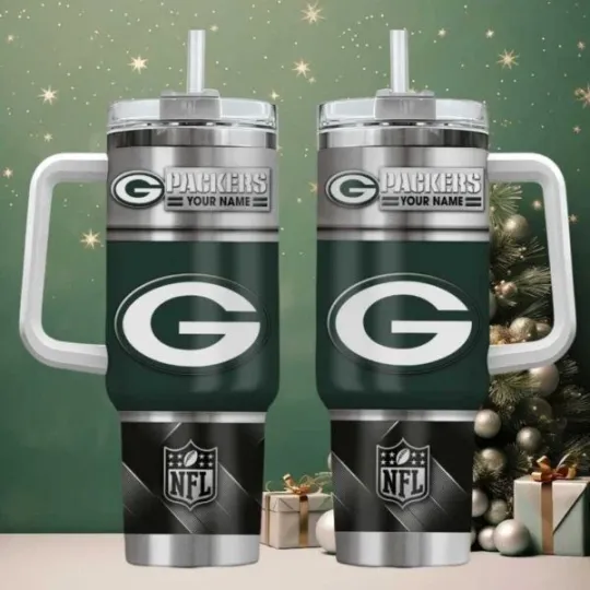 Discover Personalized Green Bay Football Team Packerss 40 Oz Tumbler Gift for Fans