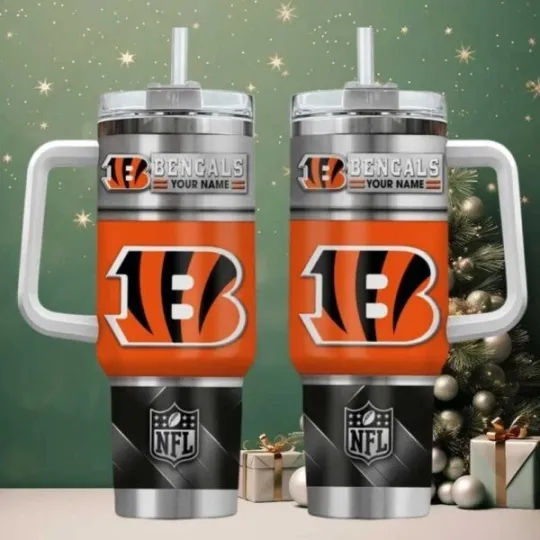 Discover Personalized Cincinnati Football Team Bengalss 40 Oz Tumbler Gift for Fans