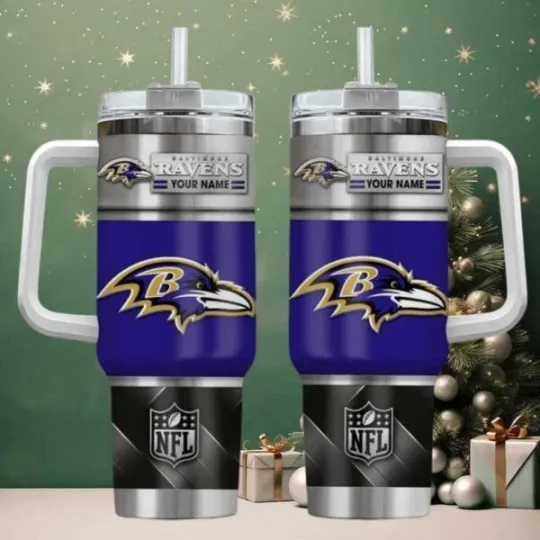 Discover Personalized Baltimore Football Team Ravenss 40 Oz Tumbler Gift for Fans