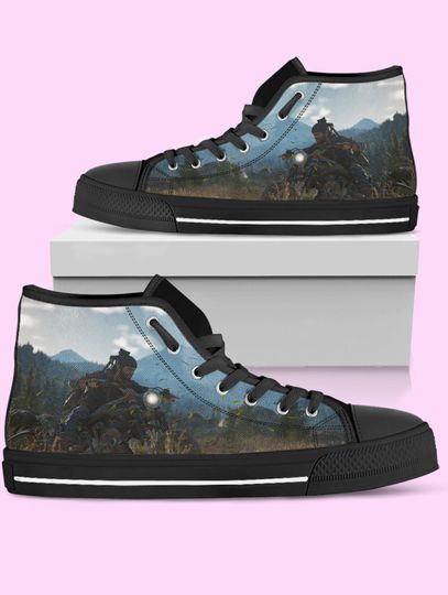 Discover Days Gone High Top Shoes, Video Game Sneakers for Women, Men